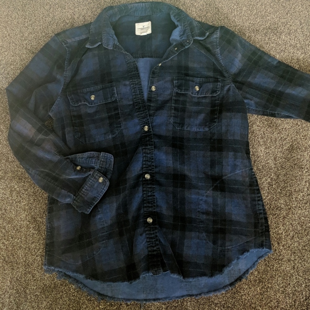 Distressed button down - Picture 5 of 6